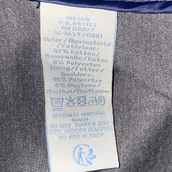 Boden Blazer Women US 8R Cotton Blend Blue Micro Dot Jacket Preppy Classic - Picture 6 of 6